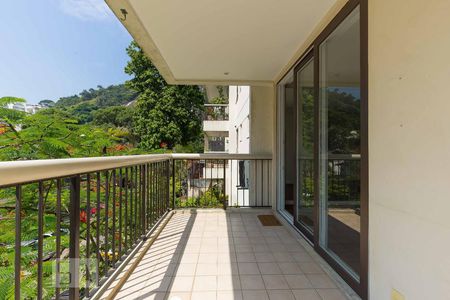 Varanda da Sala de apartamento à venda com 2 quartos, 95m² em Humaitá, Rio de Janeiro