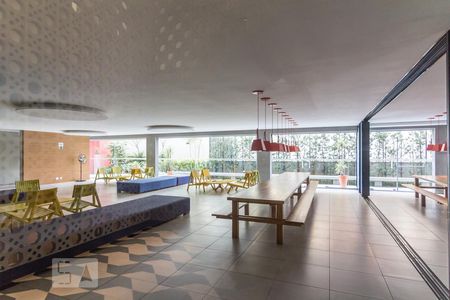 Studio para alugar com 35m², 1 quarto e 1 vagaSalão gourmet