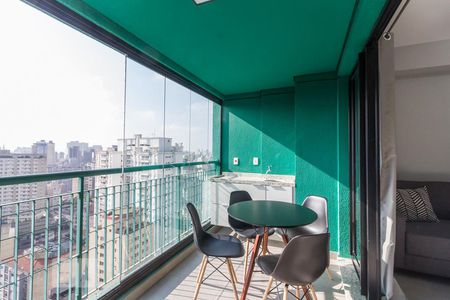 Studio para alugar com 35m², 1 quarto e 1 vagaVaranda gourmet