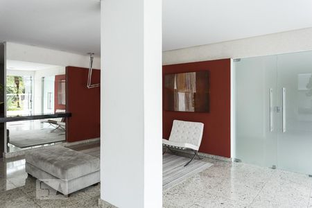 Hall social de apartamento para alugar com 2 quartos, 85m² em Indianópolis, São Paulo