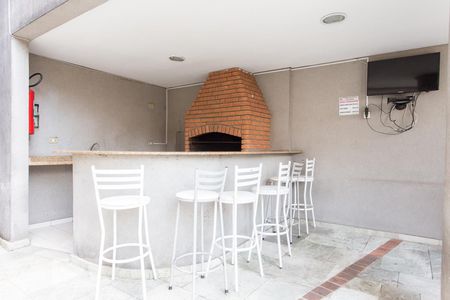 Apartamento à venda com 55m², 1 quarto e 1 vagaChurrasqueira