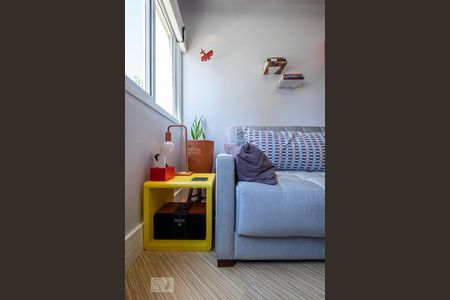 Sala - Detalhe de apartamento para alugar com 1 quarto, 55m² em Pinheiros, São Paulo