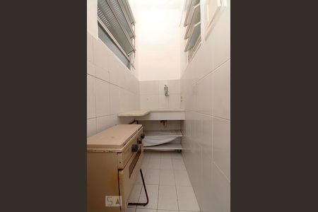 Cozinha. de kitnet/studio para alugar com 1 quarto, 34m² em Copacabana., Rio de Janeiro