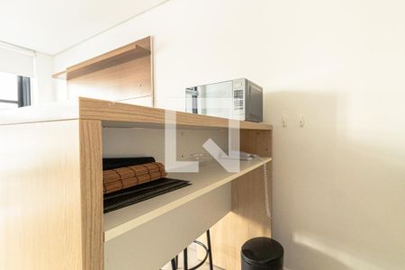 Cozinha de apartamento para alugar com 1 quarto, 46m² em Vila Nova Conceição, São Paulo