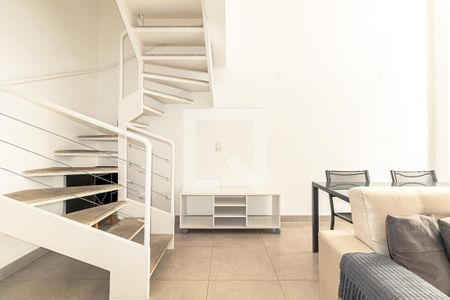 Sala de apartamento para alugar com 1 quarto, 46m² em Vila Nova Conceição, São Paulo