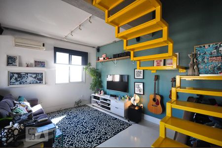 Apartamento à venda com 84m², 1 quarto e 2 vagasSala de tv