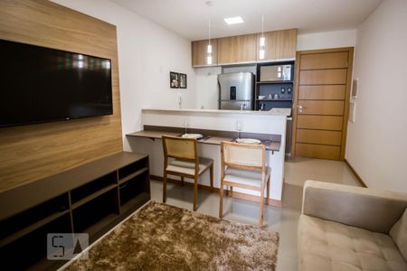 SALA de kitnet/studio para alugar com 1 quarto, 38m² em Setor Noroeste, Brasília
