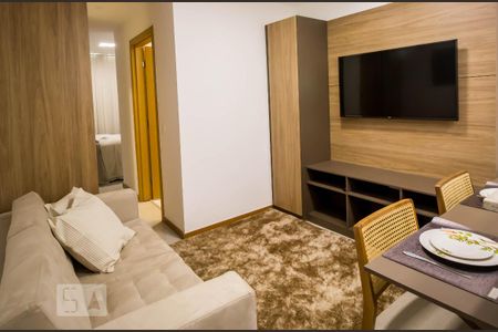 SALA de kitnet/studio para alugar com 1 quarto, 38m² em Setor Noroeste, Brasília