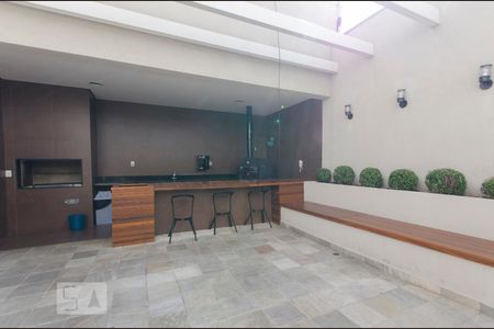 Apartamento à venda com 58m², 1 quarto e 1 vagaChurrasqueira