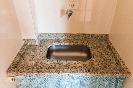 Cozinha de kitnet/studio à venda com 1 quarto, 32m² em Pinheiros, São Paulo