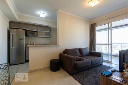 SALA de apartamento para alugar com 1 quarto, 50m² em Vila Gomes Cardim, São Paulo