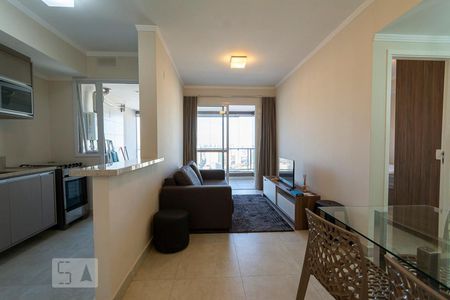 SALA de apartamento para alugar com 1 quarto, 50m² em Vila Gomes Cardim, São Paulo