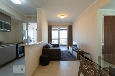 SALA de apartamento para alugar com 1 quarto, 50m² em Vila Gomes Cardim, São Paulo