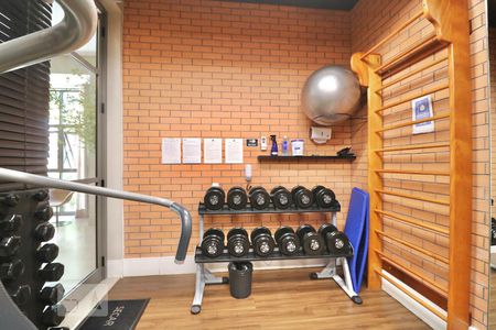 Apartamento para alugar com 42m², 1 quarto e sem vaga Apartamento para alugar com 42m², 1 quarto e sem vagaÁrea comum - Academia