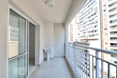 Varanda de apartamento para alugar com 1 quarto, 42m² em Centro, São Paulo