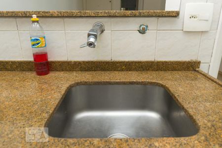 Detalhe da cozinha de apartamento para alugar com 1 quarto, 52m² em Aclimação, São Paulo