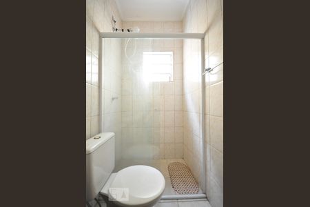 Detalhe do banheiro suíte  de kitnet/studio para alugar com 1 quarto, 38m² em Vila Gomes, São Paulo