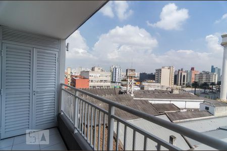Varanda de apartamento à venda com 1 quarto, 32m² em Brás, São Paulo