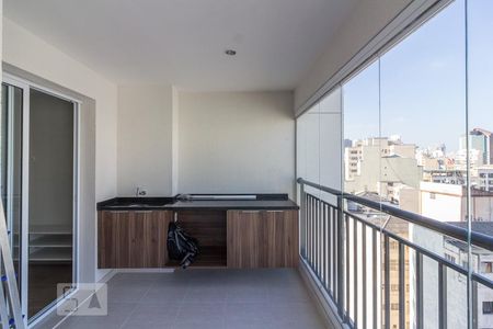 Studio para alugar com 35m², 1 quarto e 1 vagaVaranda gourmet