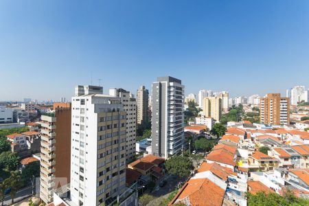 Apartamento à venda com 35m², 1 quarto e 1 vagaVista da janela da sala