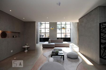 Studio à venda com 40m², 1 quarto e 1 vagaHall Social