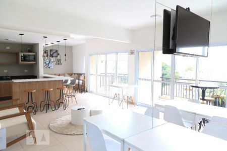 Studio à venda com 42m², 1 quarto e 2 vagasÁrea comum - Salão de festas