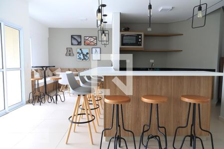 Studio à venda com 42m², 1 quarto e 2 vagasÁrea comum - Salão de festas