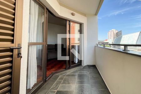 Sacada  de apartamento para alugar com 3 quartos, 96m² em Vila Euclides, São Bernardo do Campo