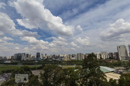 Quarto 2 (vista lateral). de apartamento à venda com 2 quartos, 70m² em Jardim Fonte do Morumbi, São Paulo