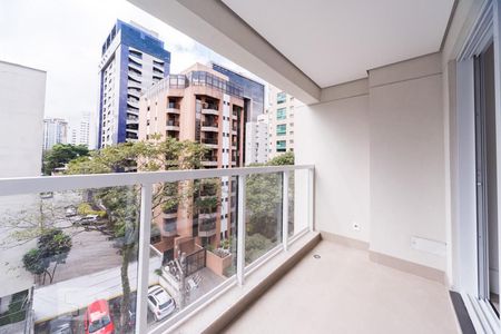 Varanda de apartamento para alugar com 1 quarto, 50m² em Jardim Europa, São Paulo