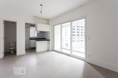 Sala de apartamento à venda com 1 quarto, 50m² em Jardim Europa, São Paulo