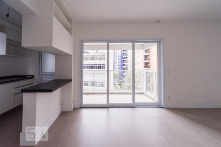 Sala de apartamento à venda com 1 quarto, 50m² em Jardim Europa, São Paulo