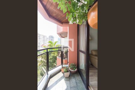 Varanda da Sala de apartamento à venda com 3 quartos, 87m² em Vila Mariana, São Paulo