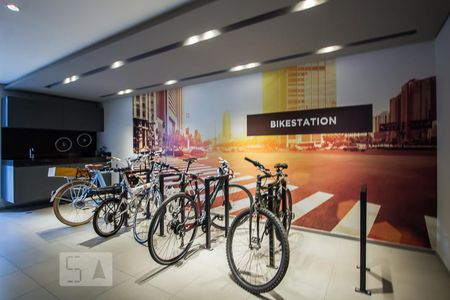 Studio à venda com 34m², 1 quarto e sem vagaBicicletário 