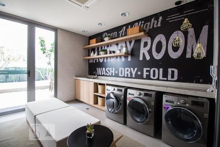 Studio à venda com 34m², 1 quarto e sem vagaLavanderia