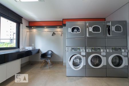 Studio para alugar com 32m², 1 quarto e 1 vagaLavanderia