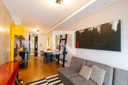 Sala de apartamento para alugar com 2 quartos, 67m² em Cerqueira César, São Paulo