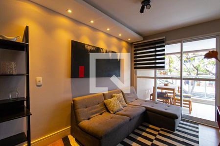 Sala de apartamento para alugar com 2 quartos, 67m² em Cerqueira César, São Paulo