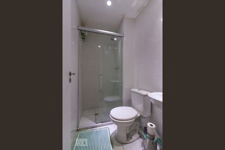 Banheiro social  de apartamento para alugar com 1 quarto, 36m² em Quinta da Paineira, São Paulo