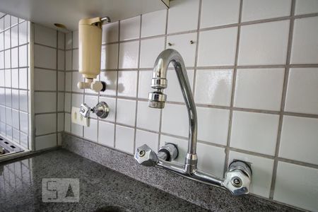 Apartamento para alugar com 56m², 1 quarto e 2 vagasCozinha detalhe