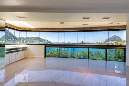 Sala de apartamento à venda com 4 quartos, 317m² em Lagoa, Rio de Janeiro