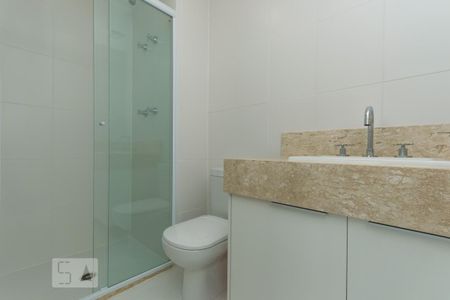 Apartamento para alugar com 49m², 1 quarto e 1 vaga Apartamento para alugar com 49m², 1 quarto e 1 vagaBanheiro da suíte