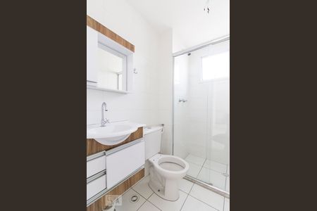 Banheiro social  de apartamento à venda com 2 quartos, 45m² em Quinta da Paineira, São Paulo