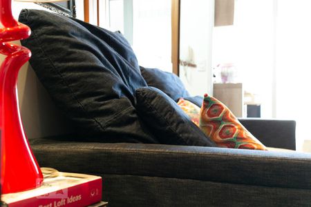 Sala de apartamento para alugar com 1 quarto, 45m² em Brooklin Paulista, São Paulo