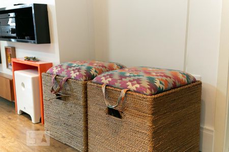 Sala de apartamento para alugar com 1 quarto, 45m² em Brooklin Paulista, São Paulo