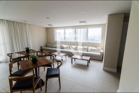 Apartamento para alugar com 43m², 1 quarto e sem vagaSala comum