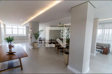 Apartamento para alugar com 43m², 1 quarto e sem vagaÁrea comum - Salão de festas