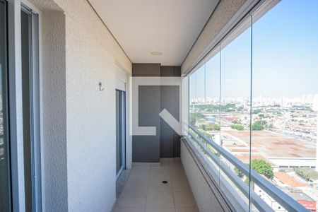 varanda de apartamento para alugar com 1 quarto, 43m² em Brás, São Paulo