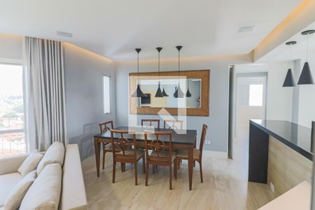 Sala de apartamento à venda com 2 quartos, 75m² em Vila Indiana, São Paulo