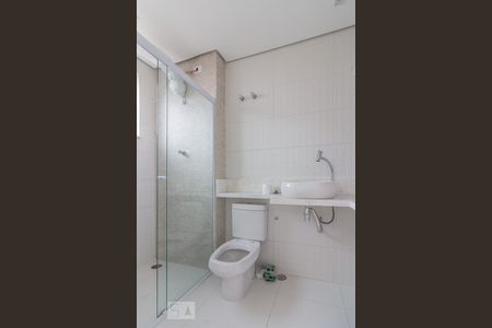 Banheiro da Suite de apartamento à venda com 1 quarto, 47m² em Consolação , São Paulo